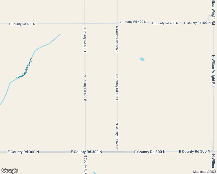 map of restaurants, bars, coffee shops, grocery stores, and more near 3650 North County Road 625 East in Mooreland