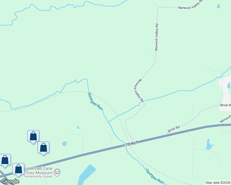 map of restaurants, bars, coffee shops, grocery stores, and more near 625 Norwich Valley Road in Norwich