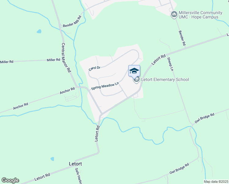 map of restaurants, bars, coffee shops, grocery stores, and more near 106 Carol Drive in Washington Boro