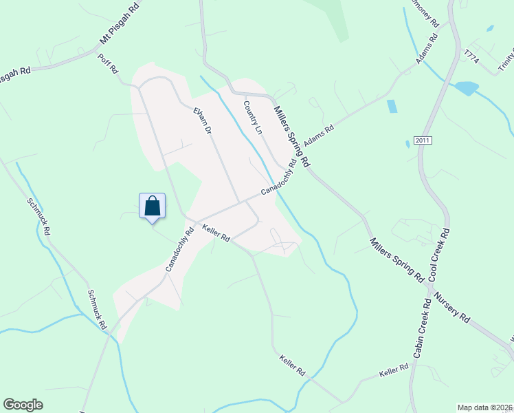 map of restaurants, bars, coffee shops, grocery stores, and more near 907 Dallas Drive in York