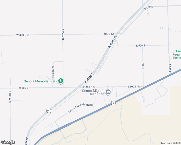 map of restaurants, bars, coffee shops, grocery stores, and more near 718 South State Street in Genola