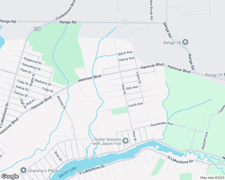 map of restaurants, bars, coffee shops, grocery stores, and more near 653 Forest Avenue in Browns Mills