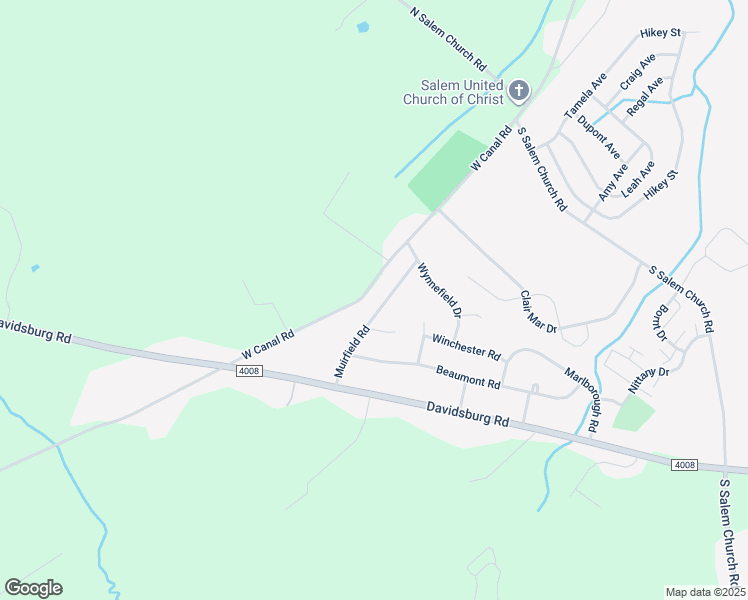 map of restaurants, bars, coffee shops, grocery stores, and more near 3090 Muirfield Road in Dover