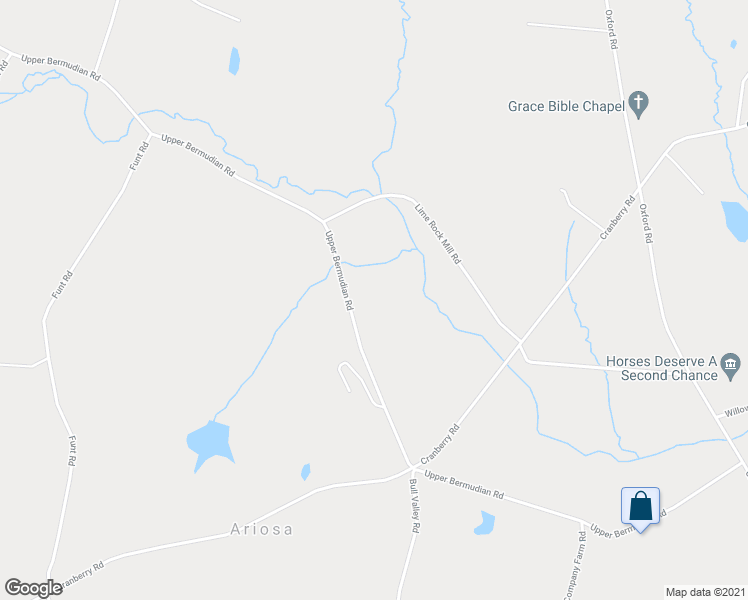 map of restaurants, bars, coffee shops, grocery stores, and more near 1796 Upper Bermudian Road in Gardners
