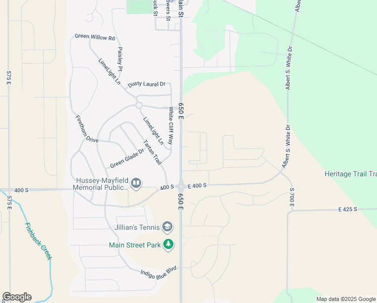 map of restaurants, bars, coffee shops, grocery stores, and more near 3801 White Cliff Way in Whitestown