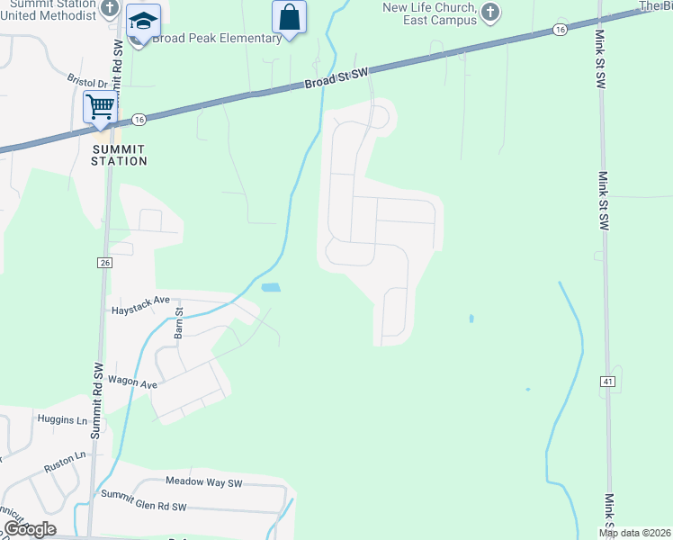 map of restaurants, bars, coffee shops, grocery stores, and more near 317 Shelter Cove Drive in Pataskala