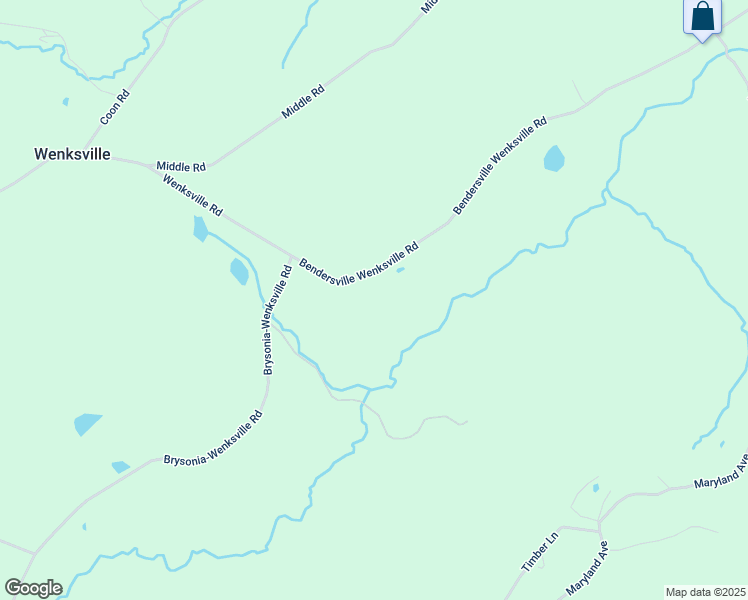 map of restaurants, bars, coffee shops, grocery stores, and more near 1606 Bendersville Wenksville Road in Aspers