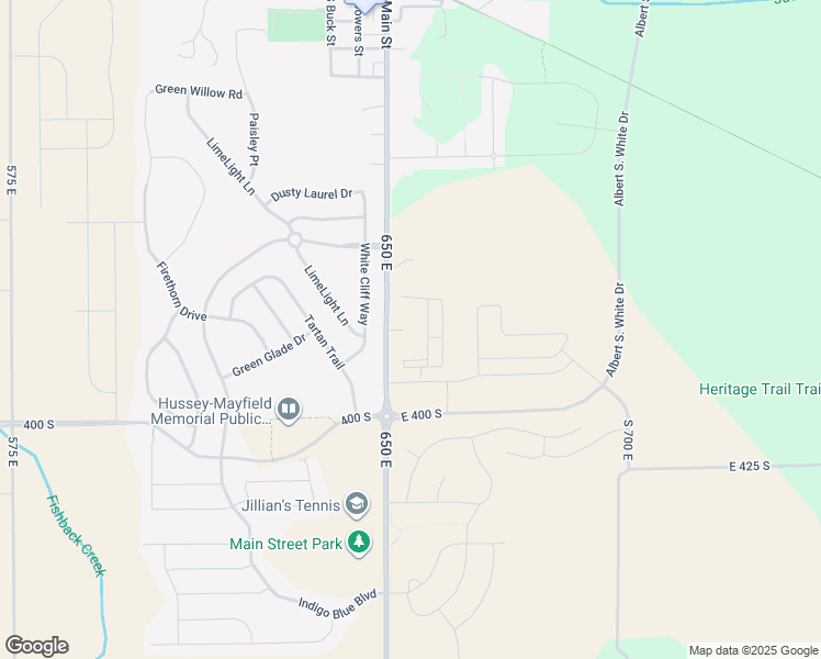 map of restaurants, bars, coffee shops, grocery stores, and more near 3821 Lilac Lane in Whitestown