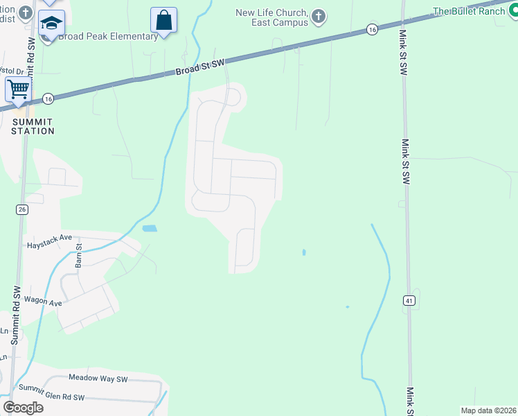 map of restaurants, bars, coffee shops, grocery stores, and more near Winterfield Drive in Pataskala