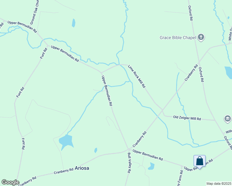 map of restaurants, bars, coffee shops, grocery stores, and more near 1796 Upper Bermudian Road in Gardners