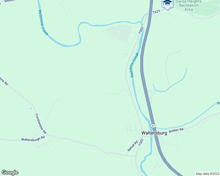 map of restaurants, bars, coffee shops, grocery stores, and more near 825 Old Route 51 in Smock