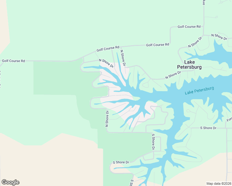 map of restaurants, bars, coffee shops, grocery stores, and more near 305-311 Elm Lane in Petersburg