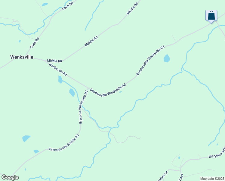 map of restaurants, bars, coffee shops, grocery stores, and more near 1606 Bendersville Wenksville Road in Aspers