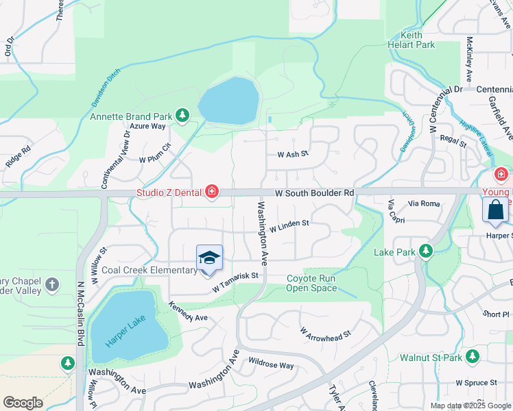 map of restaurants, bars, coffee shops, grocery stores, and more near in Louisville