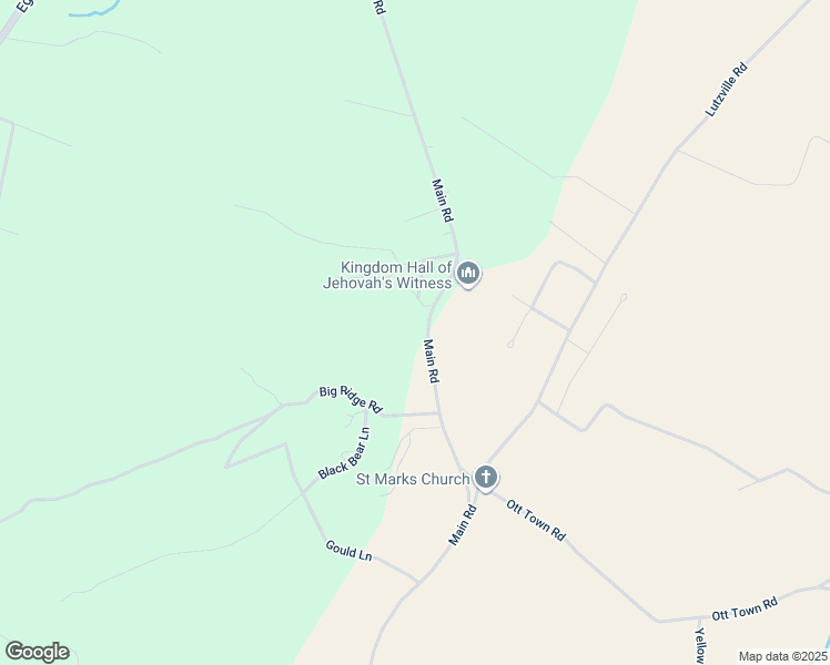 map of restaurants, bars, coffee shops, grocery stores, and more near 7343 Main Road in Bedford