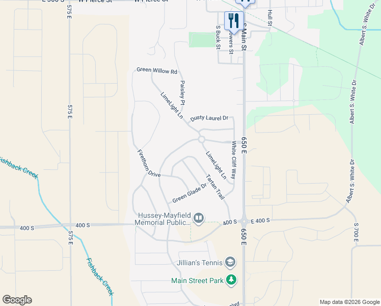 map of restaurants, bars, coffee shops, grocery stores, and more near 3712 Golden Grain Drive in Whitestown