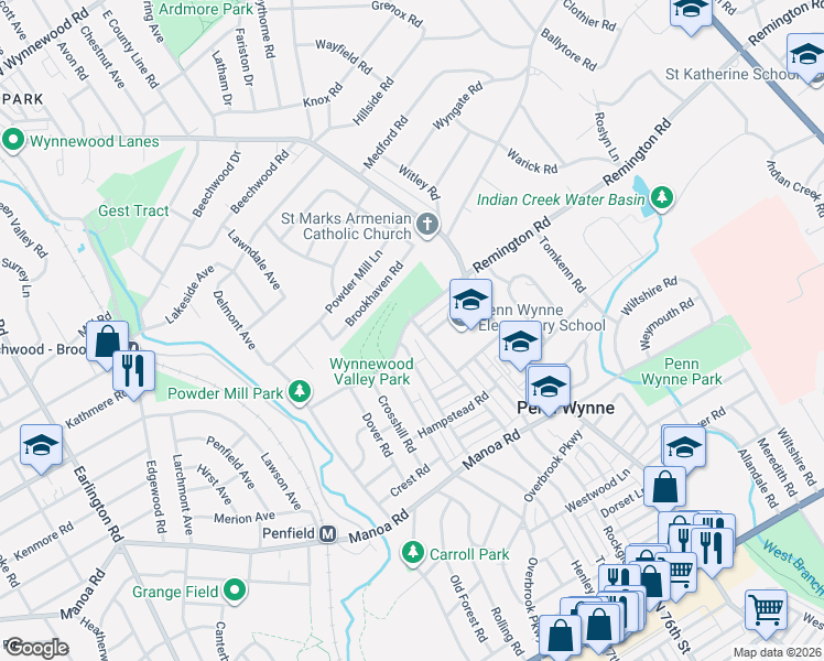 map of restaurants, bars, coffee shops, grocery stores, and more near 1430 Remington Road in Wynnewood