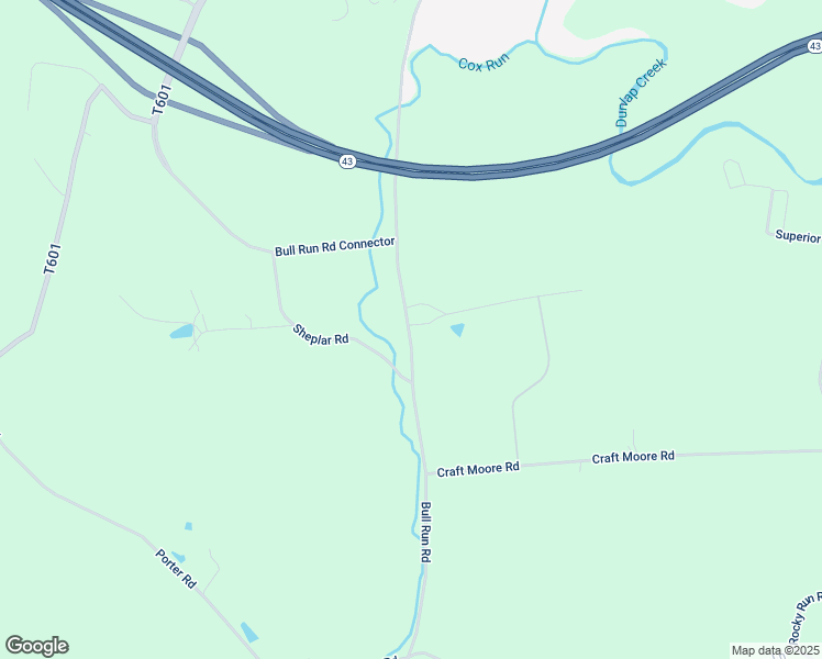 map of restaurants, bars, coffee shops, grocery stores, and more near 525 State Route 4003 in Brownsville