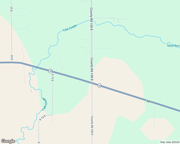 map of restaurants, bars, coffee shops, grocery stores, and more near 8057 100 East in Pendleton