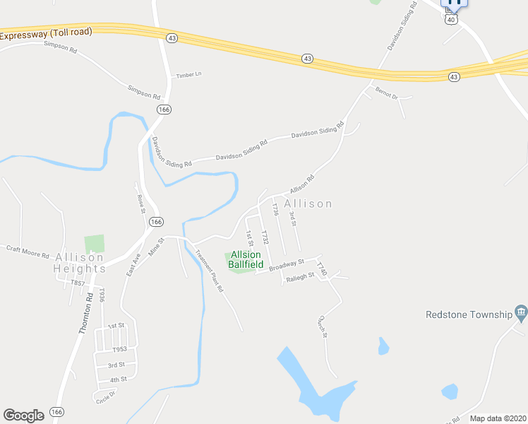 map of restaurants, bars, coffee shops, grocery stores, and more near 210 Main Street in Allison