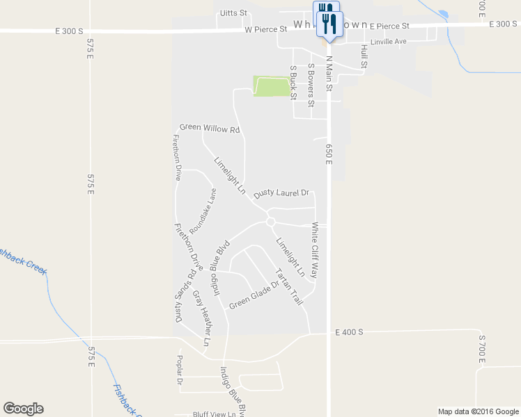 map of restaurants, bars, coffee shops, grocery stores, and more near 3576 Limelight Lane in Whitestown