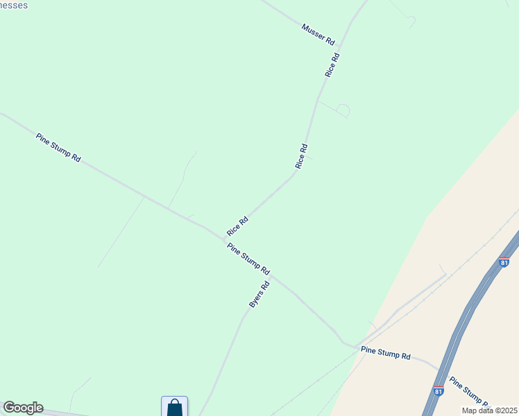 map of restaurants, bars, coffee shops, grocery stores, and more near 5434 Rice Road in Chambersburg