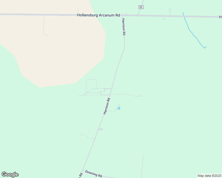 map of restaurants, bars, coffee shops, grocery stores, and more near 2345 Harrison Road in New Madison