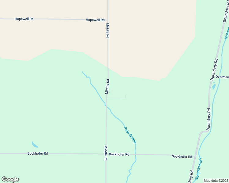 map of restaurants, bars, coffee shops, grocery stores, and more near 11017 Middle Road in Fountain City