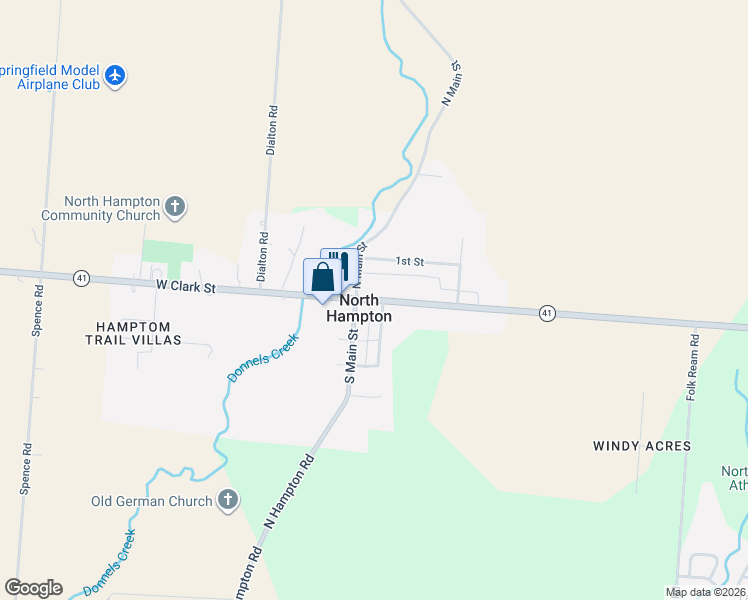 map of restaurants, bars, coffee shops, grocery stores, and more near 70 Troy Road in Springfield