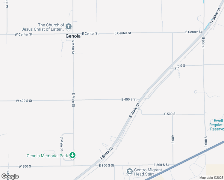 map of restaurants, bars, coffee shops, grocery stores, and more near 225 East 400 South Street in Genola