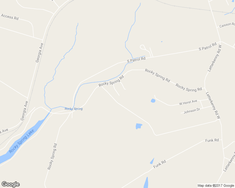 map of restaurants, bars, coffee shops, grocery stores, and more near 4445 McKendrick Drive in Chambersburg