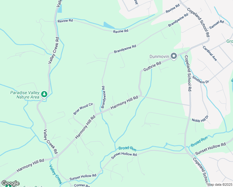 map of restaurants, bars, coffee shops, grocery stores, and more near 1105 Meadow Glen Drive in West Chester
