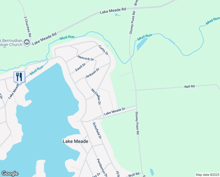 map of restaurants, bars, coffee shops, grocery stores, and more near 23 Harrison Drive in East Berlin