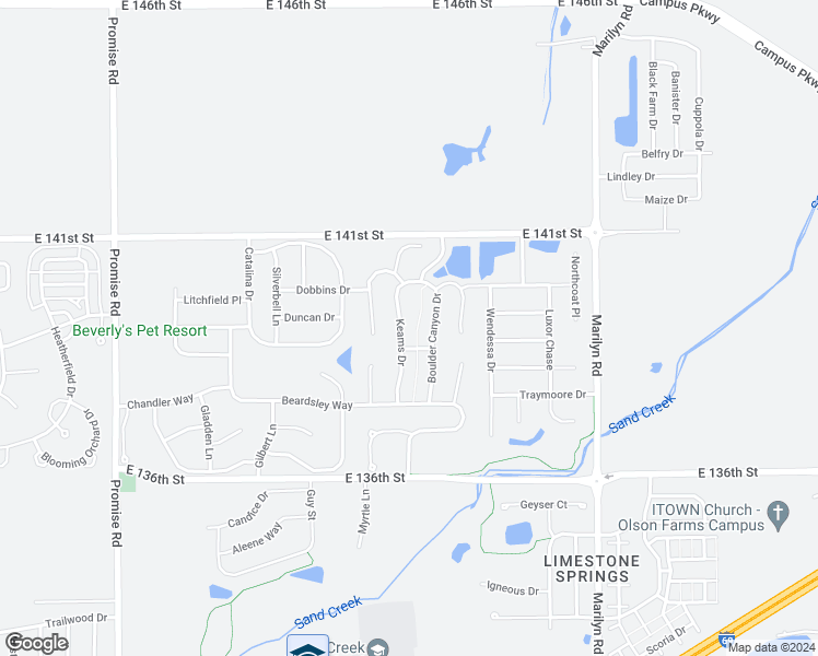 map of restaurants, bars, coffee shops, grocery stores, and more near 13943 Keams Drive in Fishers