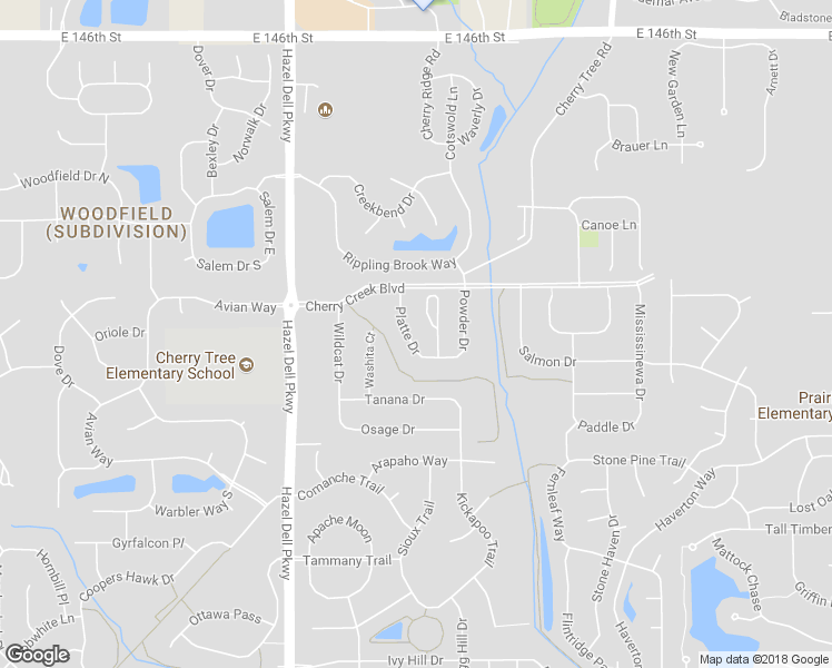 map of restaurants, bars, coffee shops, grocery stores, and more near 14023 Platte Drive in Carmel