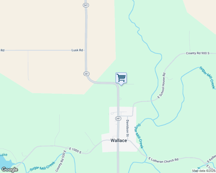 map of restaurants, bars, coffee shops, grocery stores, and more near 3706 Indiana 341 in Kingman