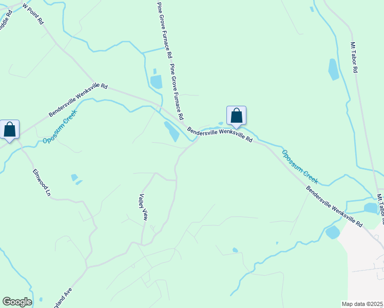map of restaurants, bars, coffee shops, grocery stores, and more near 42 Maryland Avenue in Aspers