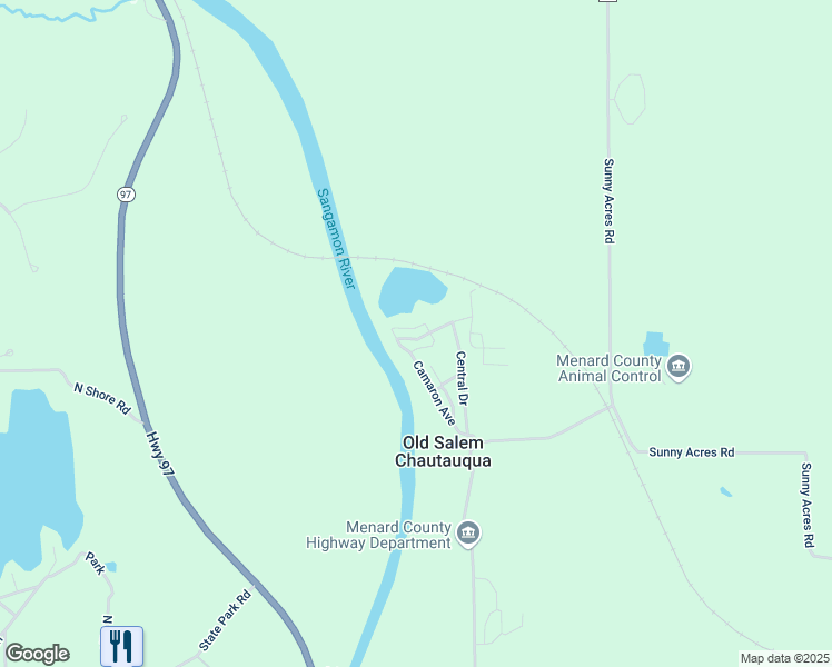 map of restaurants, bars, coffee shops, grocery stores, and more near 3rd Street in Petersburg