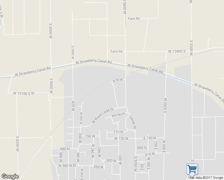 map of restaurants, bars, coffee shops, grocery stores, and more near 979 North 90 West in Santaquin