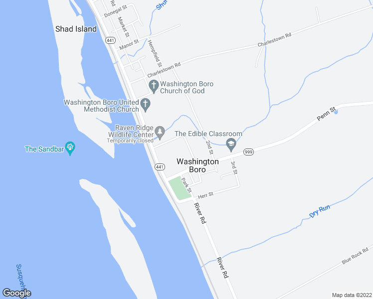 map of restaurants, bars, coffee shops, grocery stores, and more near 91 Mill Street in Washington Borough
