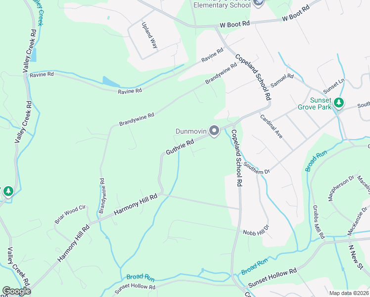 map of restaurants, bars, coffee shops, grocery stores, and more near 828 Guthrie Road in West Chester