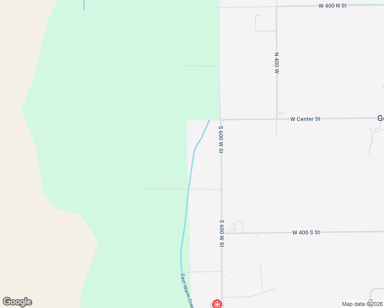 map of restaurants, bars, coffee shops, grocery stores, and more near 30 South 600 West Street in Genola