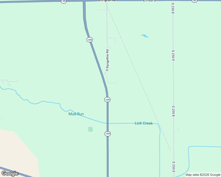 map of restaurants, bars, coffee shops, grocery stores, and more near 7658 Indiana 109 in Markleville