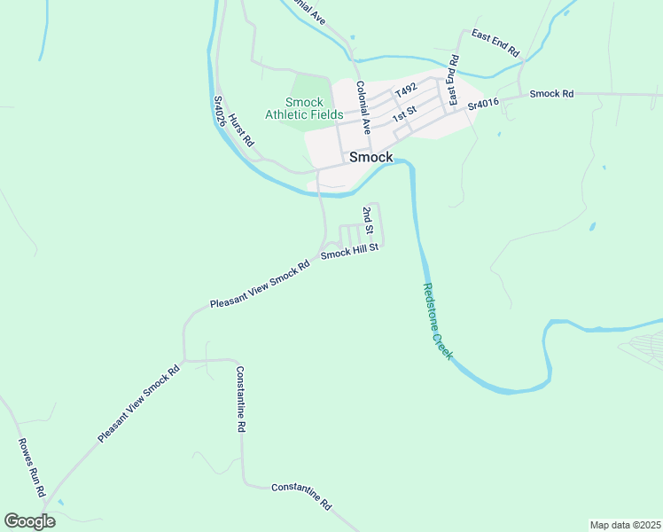 map of restaurants, bars, coffee shops, grocery stores, and more near 104 Smock Hill Street in Smock