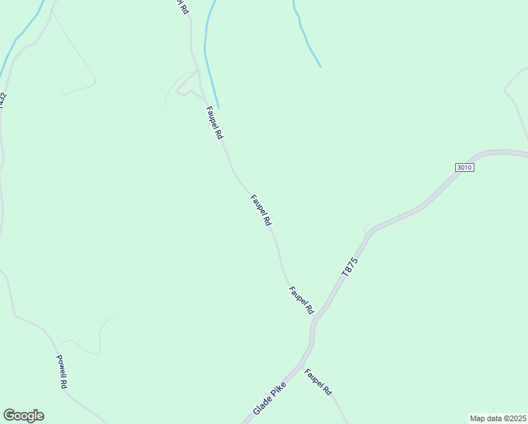 map of restaurants, bars, coffee shops, grocery stores, and more near Faupel Road in Manns Choice