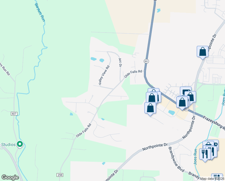 2620 Olde Falls Road, Zanesville OH Walk Score