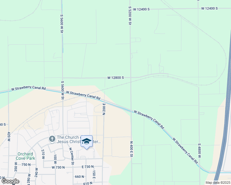 map of restaurants, bars, coffee shops, grocery stores, and more near 12864 South 5200 West in Santaquin