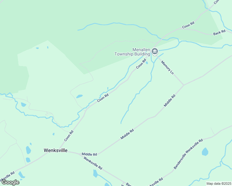 map of restaurants, bars, coffee shops, grocery stores, and more near 2358 Coon Road in Aspers