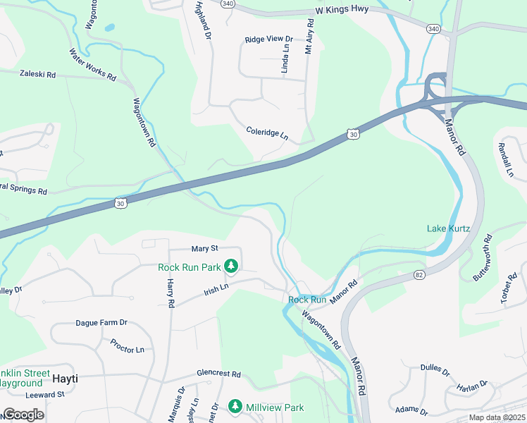 map of restaurants, bars, coffee shops, grocery stores, and more near 752 Wagontown Road in Chester County