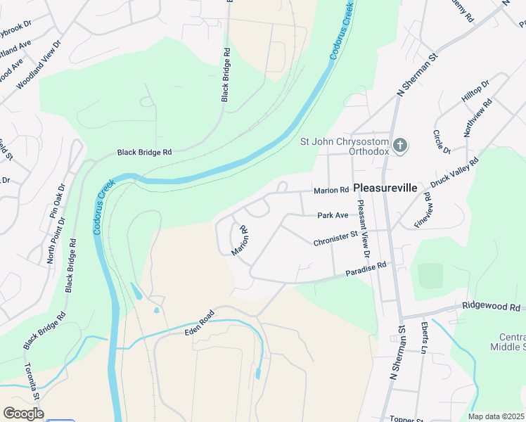 map of restaurants, bars, coffee shops, grocery stores, and more near 2223 Live Oak Lane in York